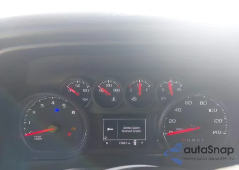 2020 Chevrolet Silverado 1500 2Wd Short Bed Custom z USA, uszkodzony, nr VIN 3GCPWBEF6LG455134